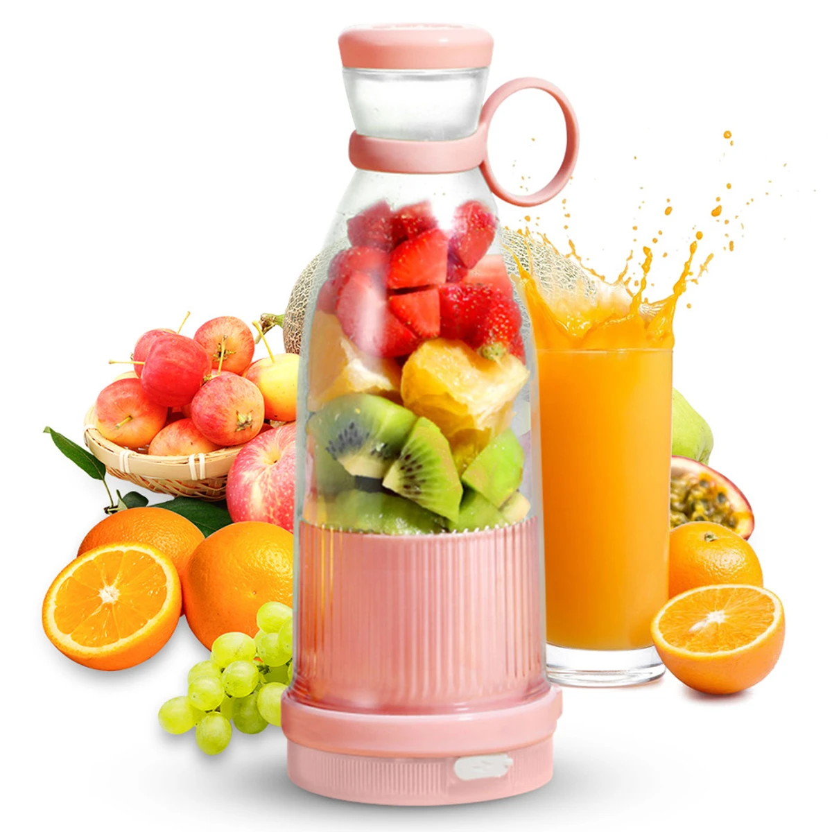 Portable Electric Blender And Juicer