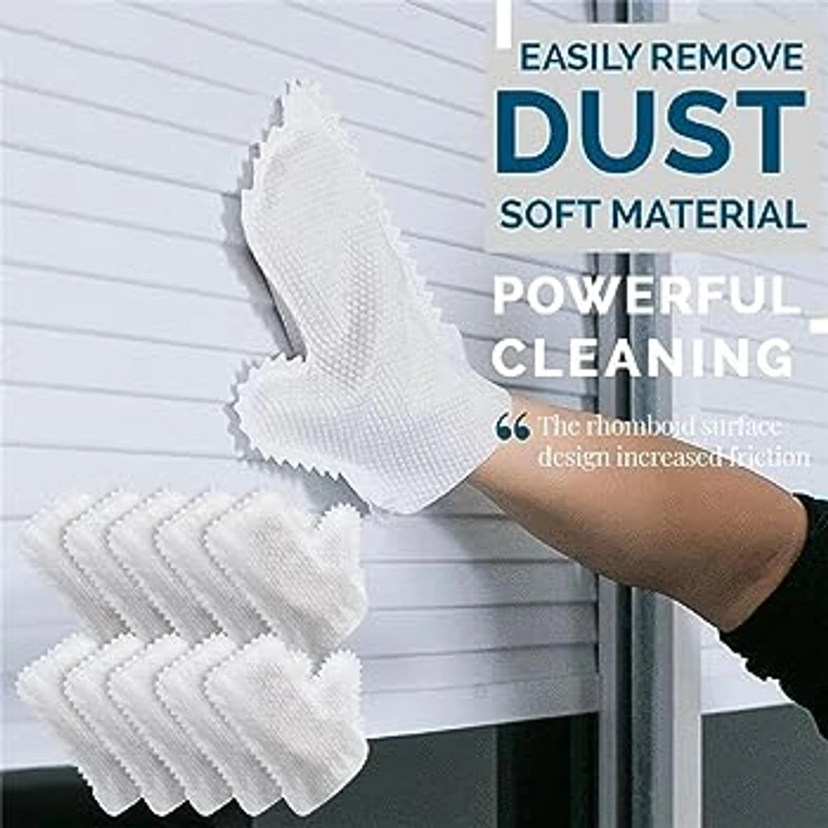 Washable Dust Removal Gloves (10 Psc)