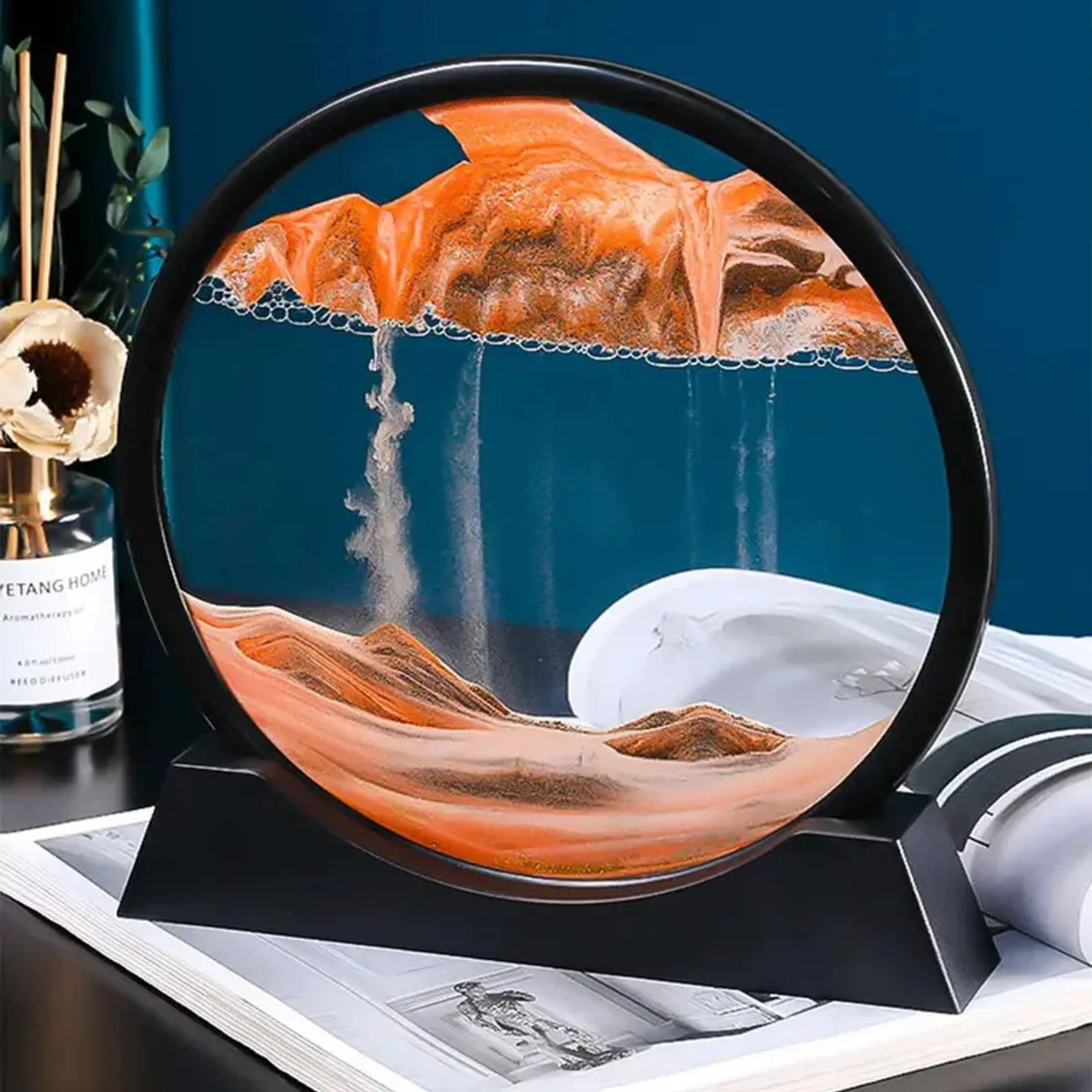 3D Hourglass Deep Sea Sandscape